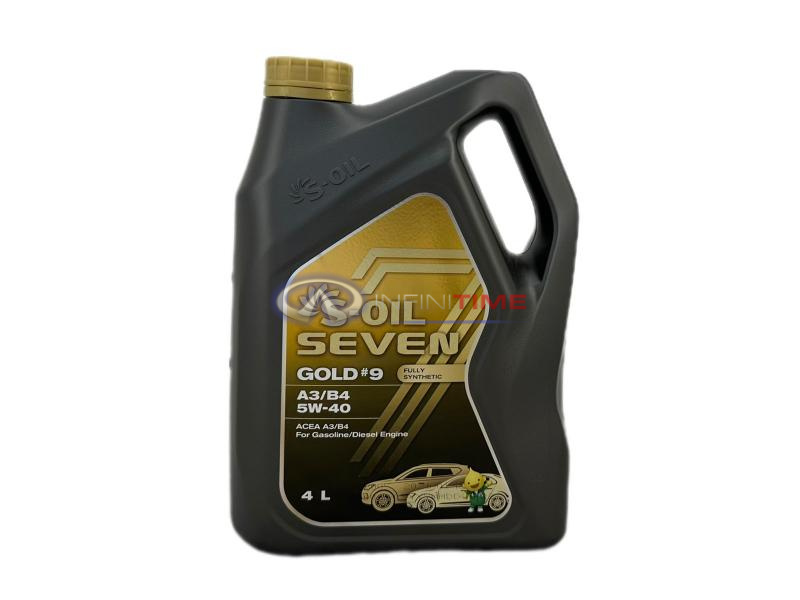 Масло моторное S-Oil 5w40 4л